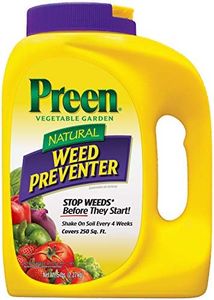 Preen Natural Vegetable Garden Weed Preventer - 5 lb. Bottle - Covers 250 sq. ft.