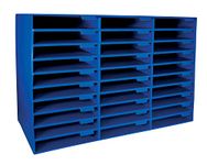 Pacon Classroom Keepers 30-Slot Mailbox, Blue (001318)