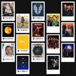 Funk You Store Coldplay Poster | Coldplay Polaroids Mini Posters Kit (Set of 15) | Collage Kit Polaroid Size (8 x 6 cm) Posters for Phone Accessories, Bedroom, Office, Living room (Coldplay)