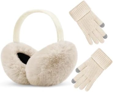 Sorfneo Winter Ear Muffs Set for Women Girls Warm Earmuffs Warmers