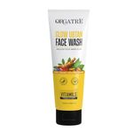 Orgatre Glow Ubtan Face Wash with Turmeric, Kojic Acid & Niacinamide for Brightening, Tan Removal & Even Skin Tone - 100ml | Dermatologically Tested | Suitable for Men & Women