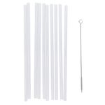 Reusable Hard Plastic Straws