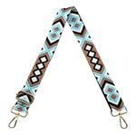 S&loyoe Purse Straps Replacement Crossbody Bag Strap Adjustable Wide Guitar Straps for Handbags 1.5inch, Diamond 10, Large