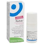 Thea Hyabak Eye Drops - Hyaluronic Acid for Dry Eyes, Contact Lens Moisturizing Lubricant, Occasional Dry Eye, Digital Device Use, Ideal for Extended Screen Use - 10 ml (300 Drops)