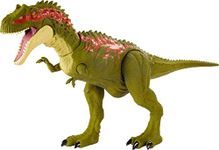 Jurassic World Toys GVG67 Massive Biters Larger-sized Dinosaur Action Figure with Tail-activated Strike and Chomping Action, Movable Joints, Ages 4 and Up 15.0 cmx10.0 cmx35.0 cm