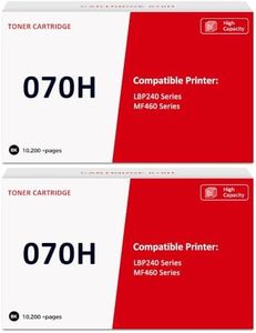 070H Black Toner Cartridge Compatible with Canon LBP240, MF460, MF465dw