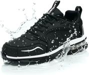 LANSNBO Waterproof Steel Toe Shoes 