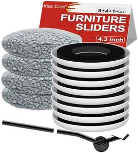 New Upgrade Furniture Sliders - Multi-Surface 3-in-1 Movers Sliders