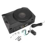 Tbest Car o Subwoofer,600W Car Active Under Subwoofer Woofer Speaker Universal o Amplifier