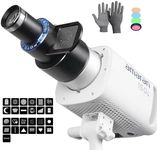 Bowens Mount Optical Snoot,Snoot Photography kit Spotlight Projector Attachment for COB Monolight Portraits/Product,Compatible with Aputure Amaran100X/D/150C/200D/X,Godox SL60/SmallRig,25 Gobos