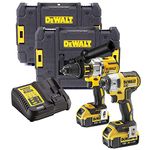 Dewalt DCK276P2T 18v Brushless DCD996 Combi Drill DCF887 Impact Driver 2 x 5.0ah