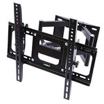 Frackson Heavy Duty Double Arm Full Motion TV LCD LED Wall Mount Stand 32 to 55" (32 40 42 46 52 55 inch) 180 Degree Rotatable and Tilt Plasma Bracket for All LED, LCD TV.