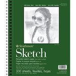 Pro-Art Strathmore 9-Inch by 12-Inch Premium Recycled Sketch Book, 100-Sheet