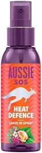 Aussie SOS Heat Defence Spray Leave In 100ml Desenreda Y Protege Del Calor, Mantiene El Pelo Hidratado Durante 100 Horas. Enriquecido Con Superalimentos Australianos. Fórmula Vegana