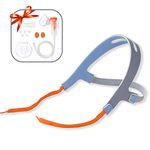 Mask Holder, No-Slip Secure Mask Strap for Cool Mist Inhaler, Comfortable Adjustable Head Straps Kit for Children and Adults