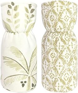Crane Baby Polyester Portable Bottle Cover/Warmer, Kendi Collection (Pack Of 2, 19 X 8 X 8 Cm, Fits Upto 330Ml Bottle),Multicolor