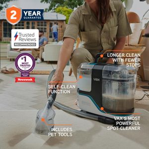 Vax SpotWash Max Pet Carpet Cleaner – Portable Stain Remover