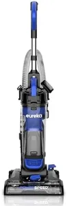 Eureka Lightweight Powerful Upright Vacuum Cleaner for Carpet and Hard Floor, PowerSpeed, New Model,Blue,black/New Model