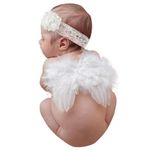 Infant Angel Wing Baby Angel Feather Wings Baby Photo Props Newborn Wings Photography Props Cosplay Small Feather Angel Wings