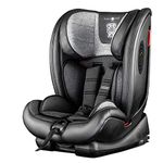 Cozy N Safe, Excalibur 9 Months - 12 Years (Group 1/2/3 9-36kg) 25KG Harness ISOFix Convertible Multistage Forward Facing, Reclining, Toddler/Child Car Seat (Graphite).