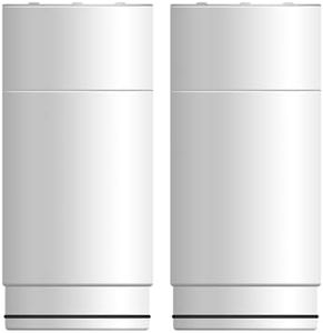 Vortopt NSF Certified Replacement for T1-ACF/T2-ACF/T6-UF Faucet Water,3-6 Months Lifetime,Reduces Chlorine,Taste and Odor,T1-ACF/T2-ACF/T6-UF Filter(2 Pack)