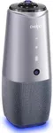 COOLPO Video Conference Camera - 4K Camera with Microphone, 360° View Conference Camera, AI-Sensor Facecapture Camera with 4 Microphone, All-in-One Conference Webcam for Zoom Skype Hangout Meeting