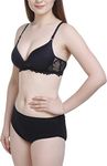 Bra Set For Women Black