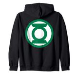 DC Green Lantern Logo Green Zip Hoodie