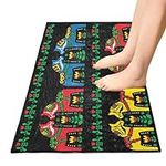 DOMIKING Swedish Dala Horse Runner Rug for Hallways Non-Silp Area Rug Mat Plush Carpet for Kitchen Laundry Bathroom 39x20 in