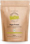 Biotiva Vegan Protein Powder Organic 1.8kg (2x900g) - 83% Protein Content - Soy Free - Pea and Rice Protein - 23g Protein per dose - Vegan