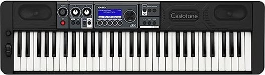 Casio CT-S500 Touch Response keyboard with Multi-track Recording, Black