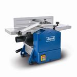Scheppach HMS850 Planer Thicknesser | 1250W 8000 RPM | 204mm Width | 120mm Height | Hand Crank Height Adjustment