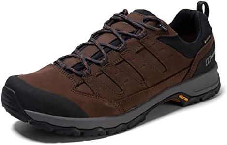 Berghaus Men's Fellmaster Active Gore-Tex Waterproof Walking Shoes, Brown/Burnt Orange, 9 UK