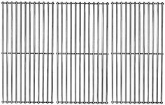 Votenli S5445C (3-Pack) 18 3/4" Stainless Steel Grid Grates for Jenn-Air 720-0709 720-0709B 720-0720 720-0727 730-0709,Charbroil 463241004 463241904 463247404,Kitchen Aid 720-0709C,720-0826 Grills