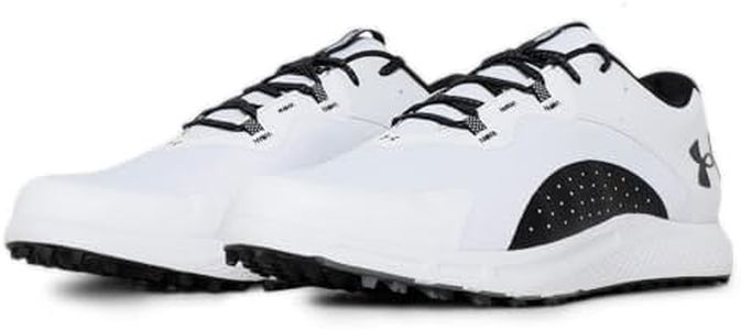 UNDER ARMOUR UA Charged Draw 2 SL Men's Golf Shoes,White,11
