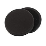 Smart Tech Car Care Foam Machine Polishing Refinishing Pad 150mm 6" x 25mm 1" Black (Soft) Finishing Pad - Rotary/Dual Action Machine Polishing Pad