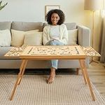 27.6” Tall Wood Puzzle Table- 1500 