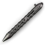 Cool Hand 4.5'' EDC Ballpoint Ink Refillable Bolt Action Tactical Pens Stylus for Touch Screen, Ergonomic Grip, Hold in Texture with Finger Grooves