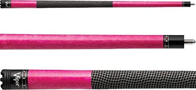 Viper by GLD Products Clutch 58" 2-Piece Billiard/Pool Cue, Magenta Dusk, 21 Ounce (PP-63-21)