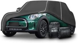 Waterproof Car Cover for Mini Cooper/Cooper S 2-Doors.2002-2024 All Weather 6 Layers Full Car Cover with Storage Bag