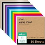 Cricut Value Permanent Vinyl - 50ft