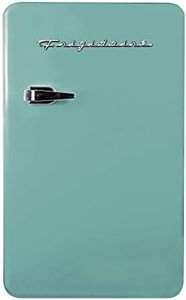 Frigidaire EFR372-MINT 3.2 Cu Ft Retro Compact Rounded Corner Premium Mini Fridge, Mint