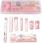 VANANA 9 Pcs Cute Cat Paw Stationer