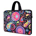 13-14" Laptop Sleeve Cute Carrying Bag Chromebook Case Compatible with ASUS Chromebook C436 /Acer Chromebook 514 314 /HP DELL Chromebook 14" /Evoo Elite 14"/Lenovo Flex 4 5 14" Case Sleeve(Bohemia)