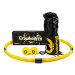 Spikeball SpikeBrite Rechargeable LED Lights Play at Night Light Up Set Attachment with Rim Attachments and 2 Balls for Standard and Pro Sets