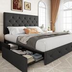 Allewie Upholstered Queen Size Plat