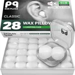 PQ Wax Earplugs for Sleep - 28 Sili