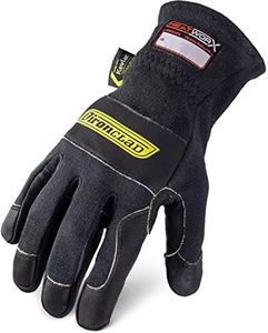 Ironclad HEATWORX HEAVY DUTY FR; Fire Resistant Gloves, handle hot items – up to 600°F (315 °C), (1 Pair), Size Large (HW6XFR-04-L)