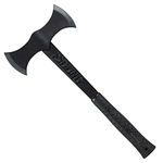 Estwing EBDBA Black Eagle Double Bit Axe with Black Matte Finish & Shock Reduction Grip