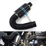 VerRich Cold Air Intake induction kit: 3" Series Universal Car Carbon Fiber Air Filter System